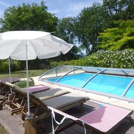 Nyaraló Gite Lamarmette, Tout Confort, Calme , Piscine Privative, Borne Ve, Naturisme *